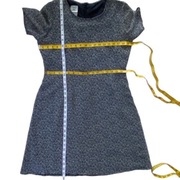 Vintage Dress 10 Y2K Laura Ashley Fall Floral Dress 90s Grunge Cottage Shift - Picture 12 of 13